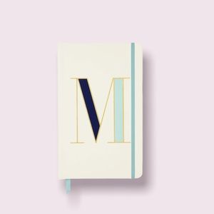 Kate Spade New York Large Leatherette Initial “M”Notebook